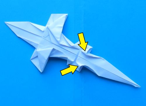 Origami Coelacanth diagrams