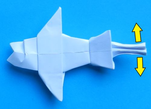 Origami Coelacanth diagrams