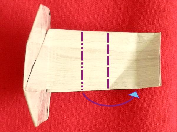 Origami salontafel maken Origami salontafel maken