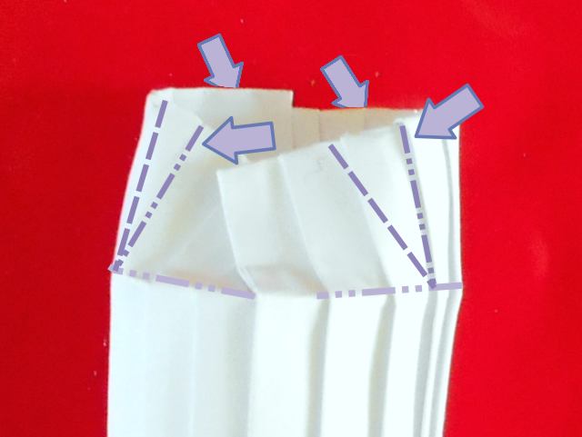 Koksmuts van papier maken