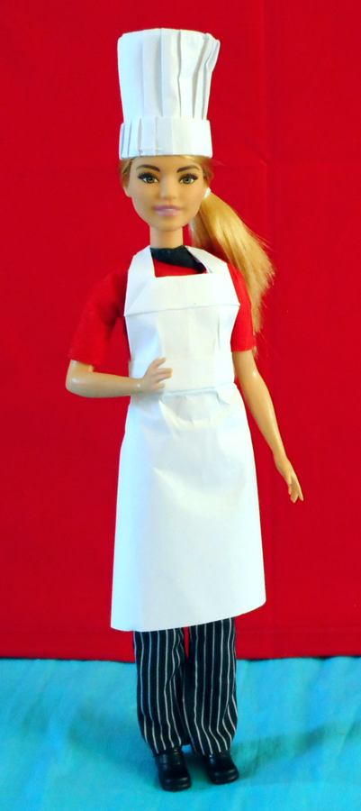 Origami Chef Outfit Origami Chef Outfit