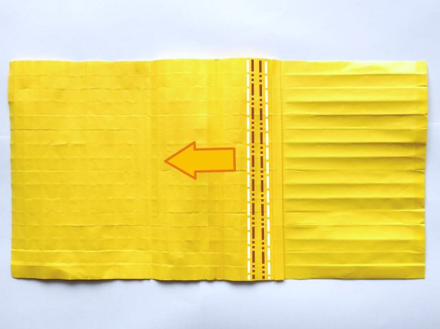 Origami Maïskolf maken Origami Maïskolf maken