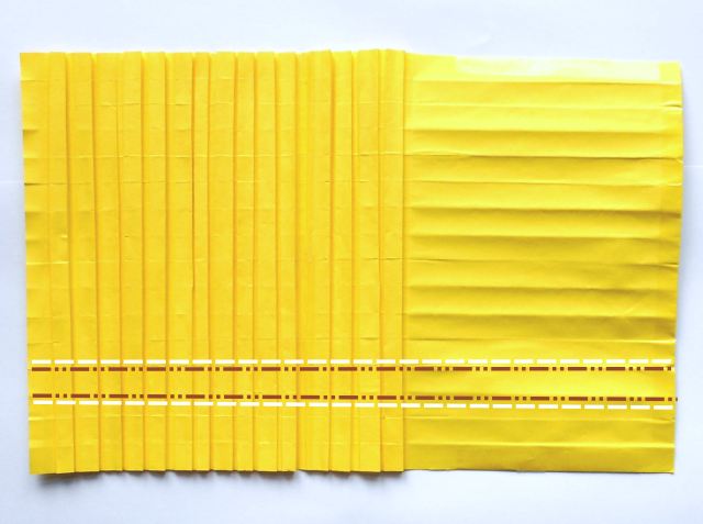 Origami Maïskolf maken Origami Maïskolf maken