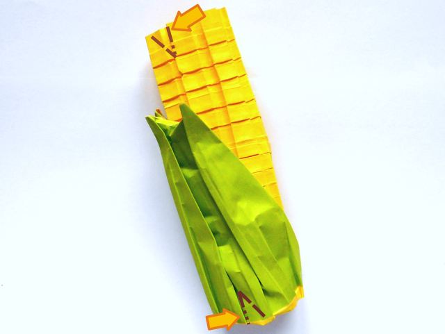 Origami Maskolf maken
