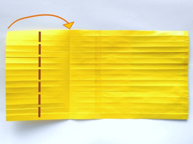 Origami Maïskolf maken Origami Maïskolf maken