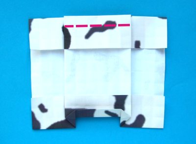 een origami koe met papier knutselen een origami koe met papier knutselen