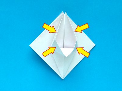Origami Krab vouwen Origami Krab vouwen