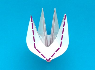 Origami Krab vouwen Origami Krab vouwen