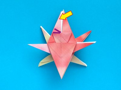 Origami Krab vouwen Origami Krab vouwen