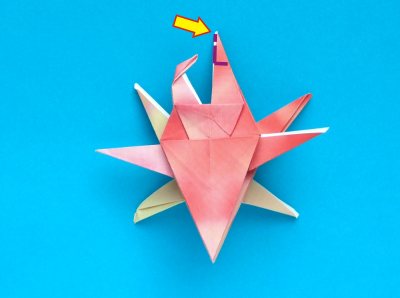 Origami Krab vouwen Origami Krab vouwen