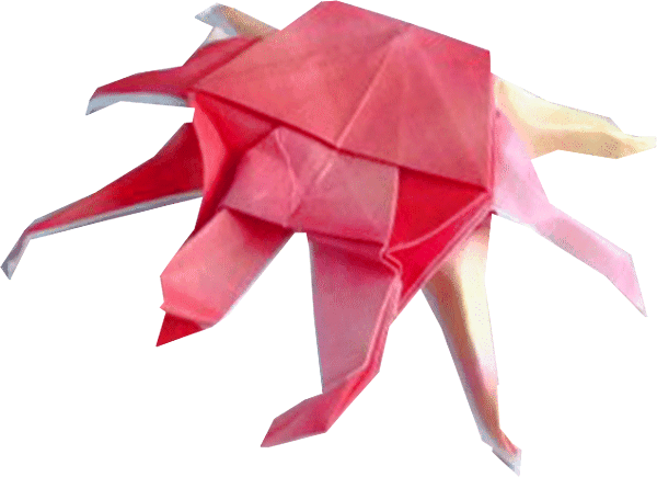 Origami krab Origami krab