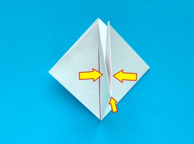 Origami Krab vouwen Origami Krab vouwen