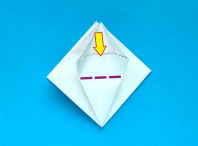 Origami Krab vouwen Origami Krab vouwen