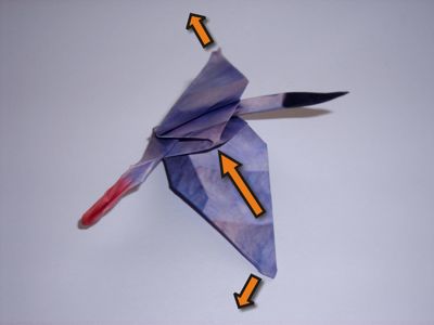 origami crane origami crane
