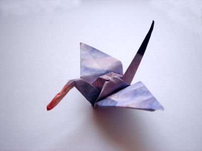 origami kraanvogel