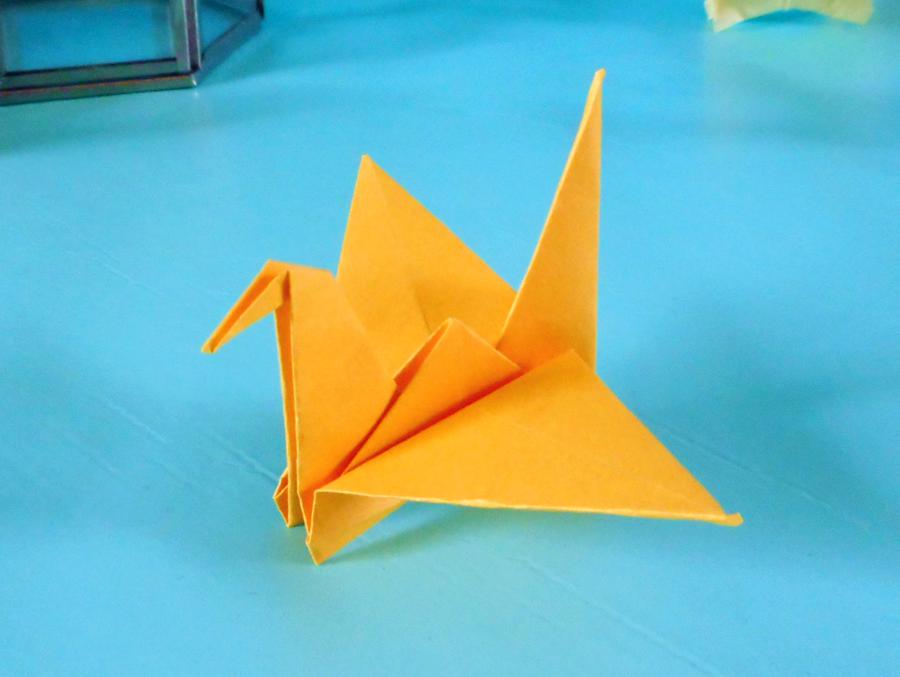 Origami Kraanvogel Origami Kraanvogel