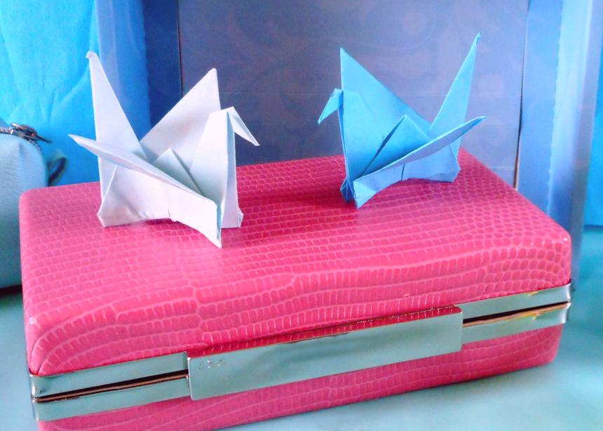 Origami Kraanvogels Origami Kraanvogels