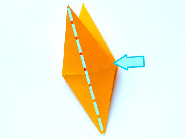 Origami Kraanvogel vouwen