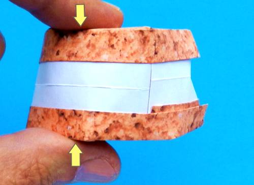 Origami cream cookie folding instructions