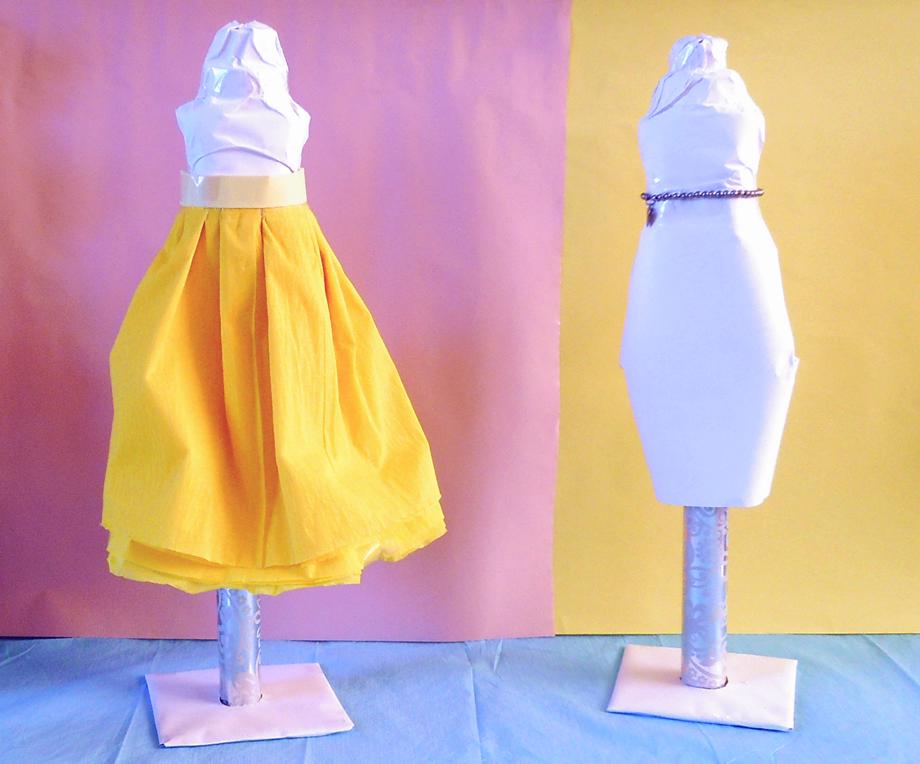 Crepe paper skirt