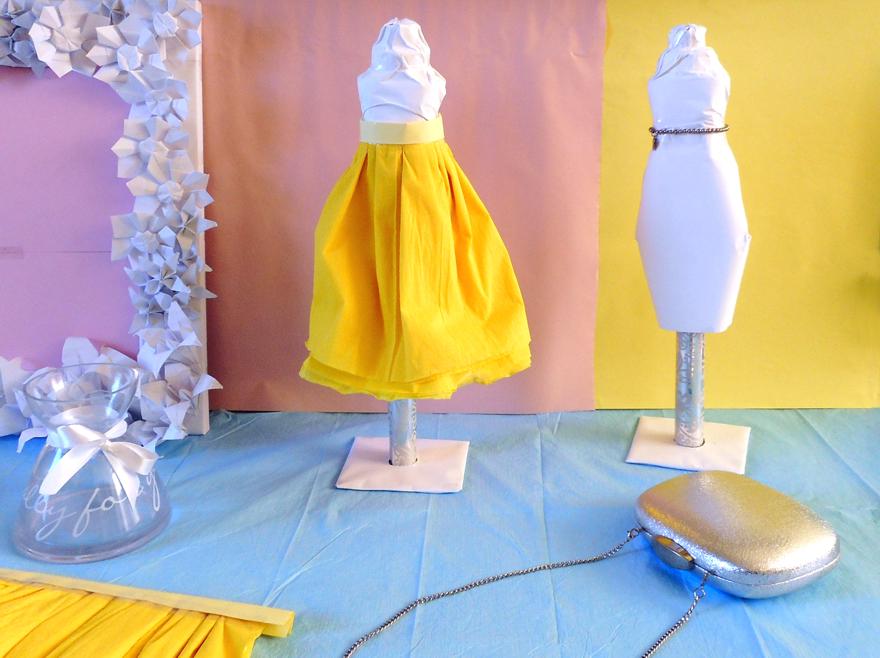 Crepe paper skirt