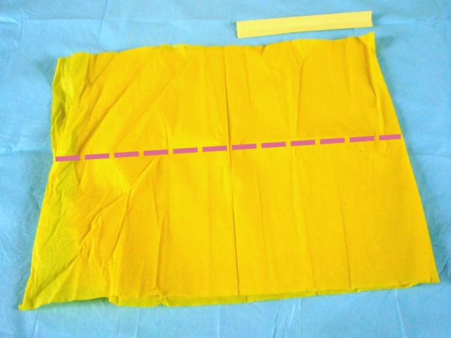Make a crepe paper skirt Make a crepe paper skirt