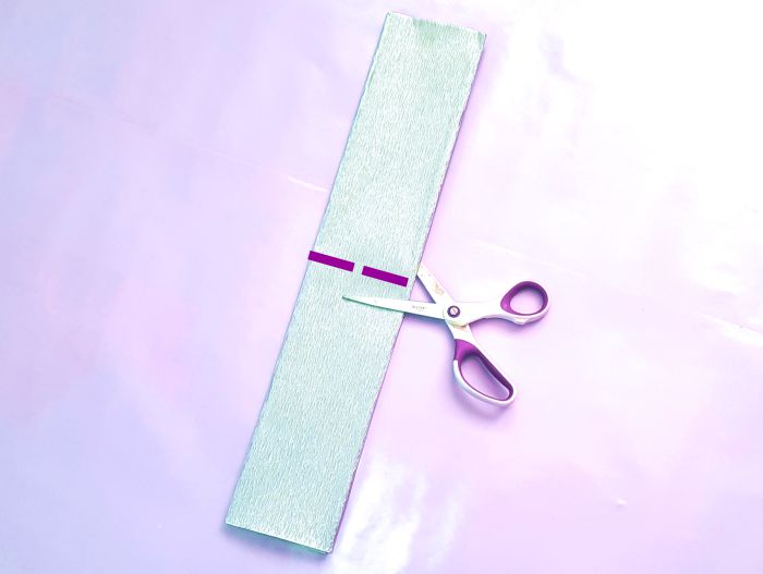 Rok van crepepapier maken