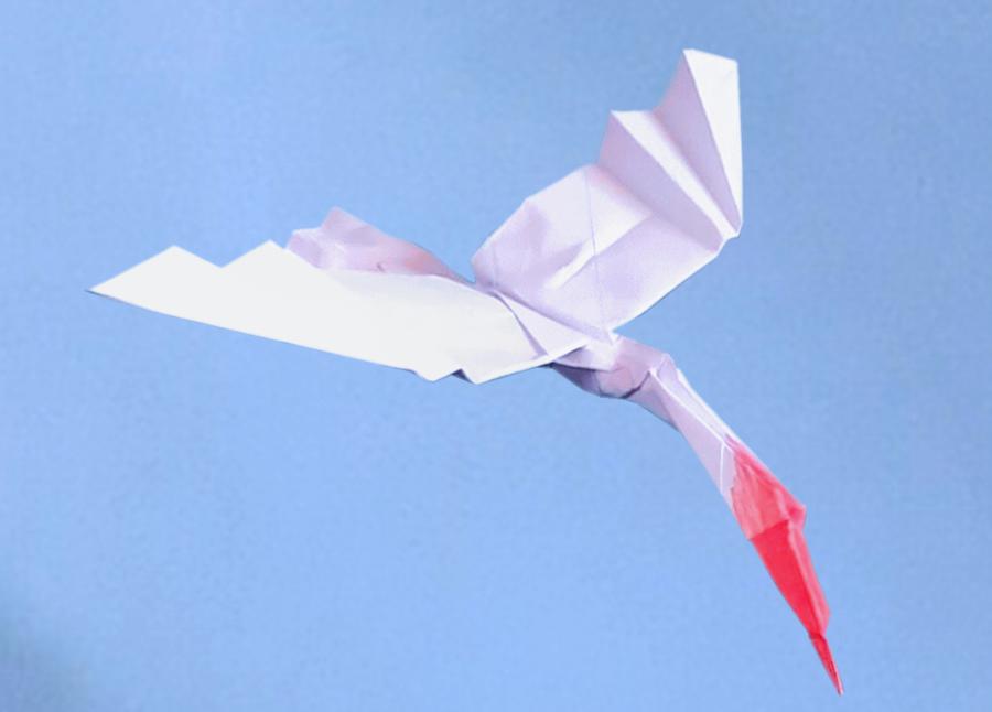 Origami Japanse Kuifibis