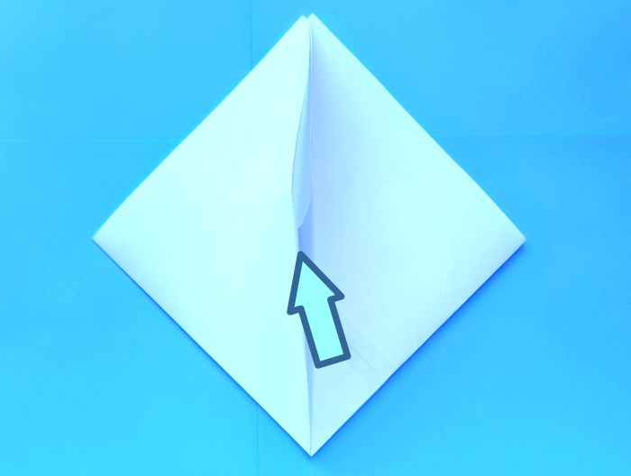 Origami Kuifibis vouwen