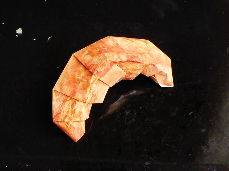 Origami croissant Origami croissant