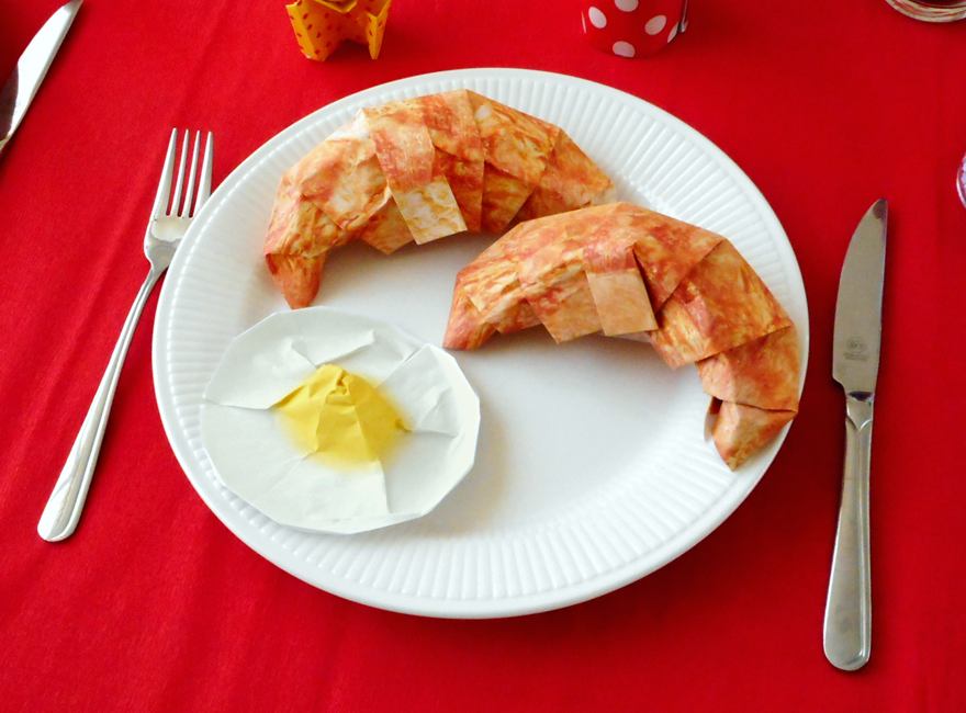 Origami Croissants Origami Croissants