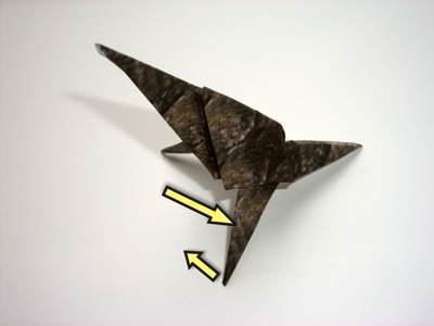 origami crow