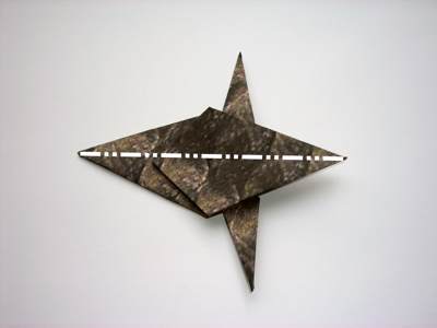 origami kraai