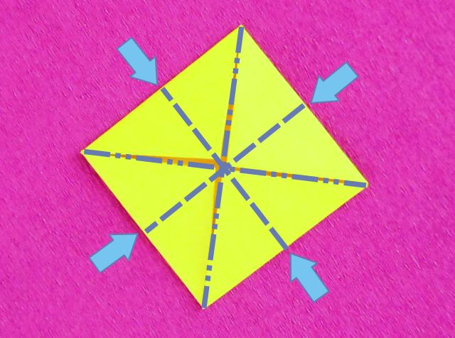 Fold an Origami crown Fold an Origami crown