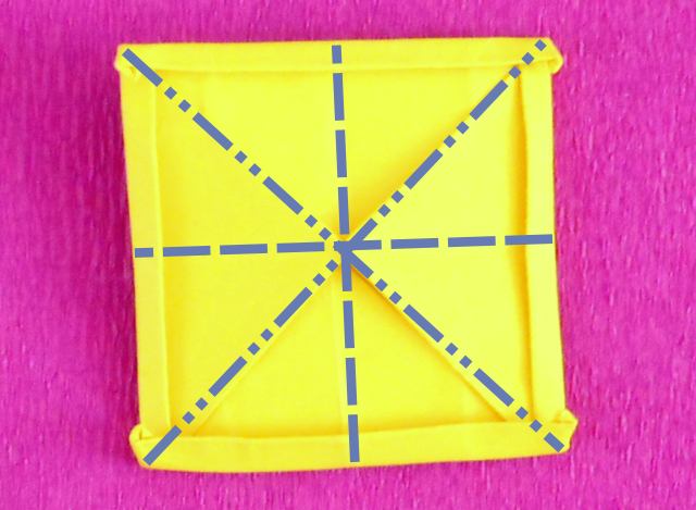 Fold an Origami crown Fold an Origami crown