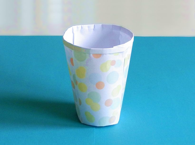 Origami cup