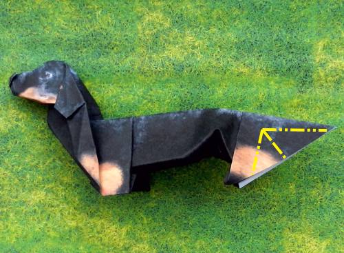 Fold an Origami Dachshund