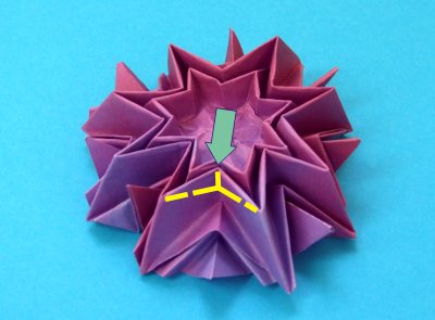 Fold an Origami Dahlia Flower Fold an Origami Dahlia Flower