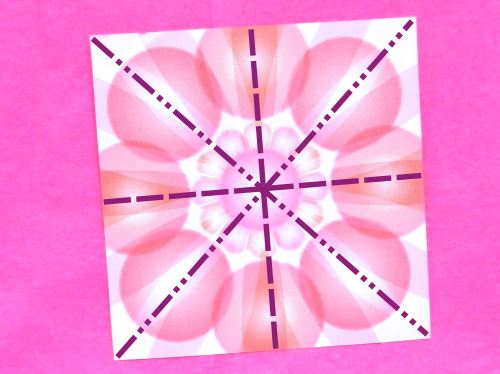 Make Origami Dahlia flowers Make Origami Dahlia flowers