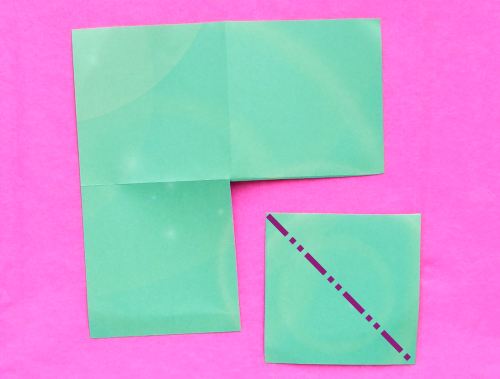 Make Origami Dahlia flowers