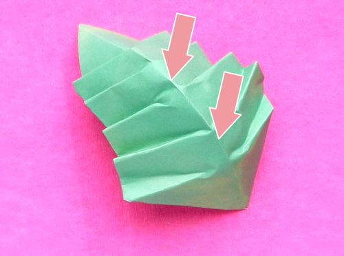 Make Origami Dahlia flowers