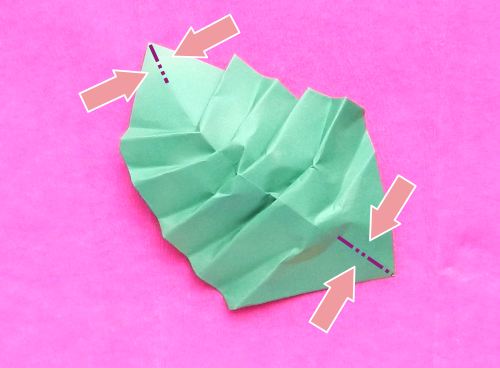 Make Origami Dahlia flowers