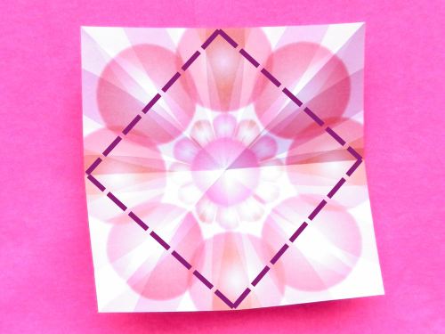 Make Origami Dahlia flowers Make Origami Dahlia flowers