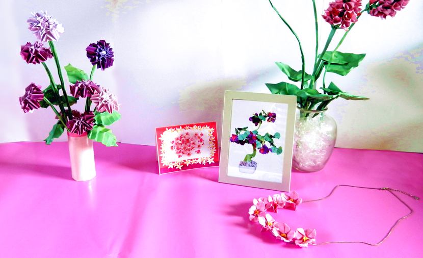 Origami flowers Origami flowers