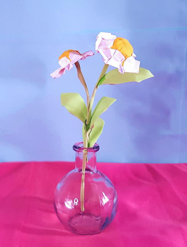 Origami Daisies Origami Daisies