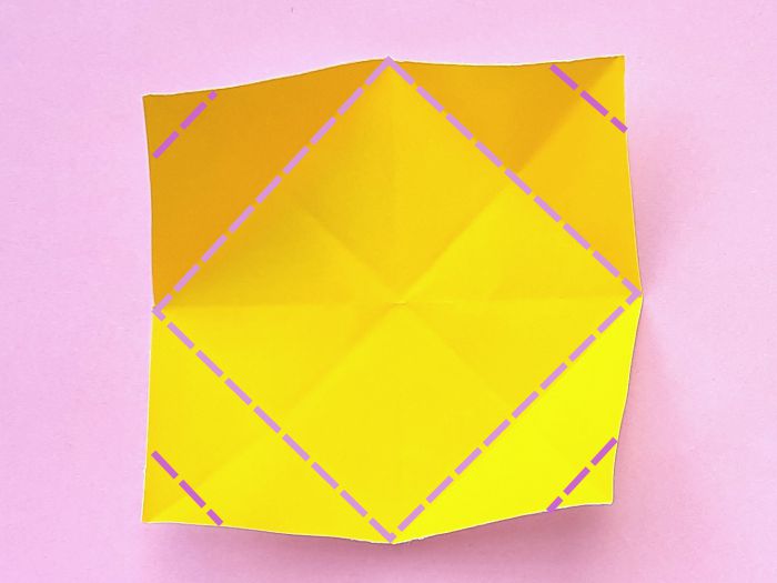 Make Origami Daisy flowers