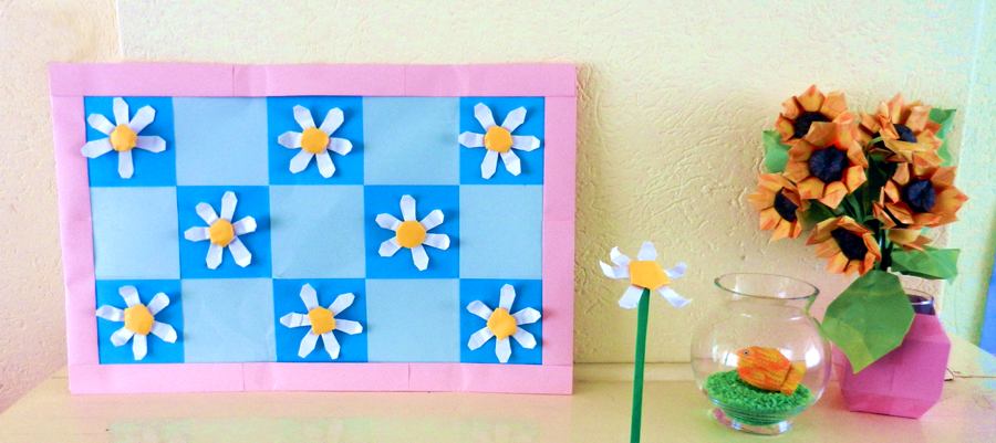 Paper daisies pattern Paper daisies pattern