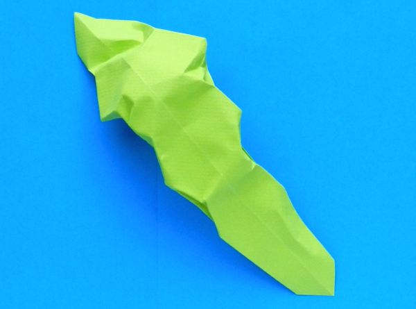 Origami Dandelion leaf Origami Dandelion leaf