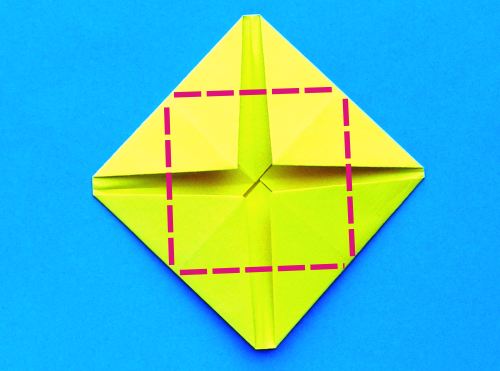 Fold an Origami Dandelion flower Fold an Origami Dandelion flower