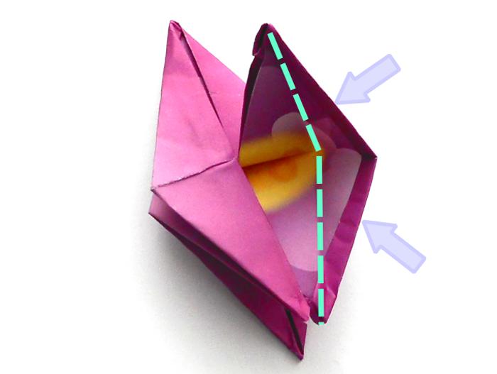 Make an Origami Desert Rose